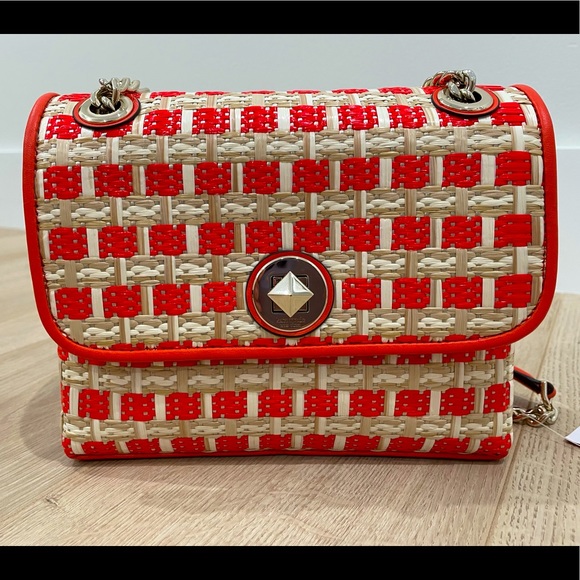 kate spade Bags Kate Spade New York Natalia Straw Small Flap